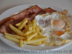 huevos con bacon